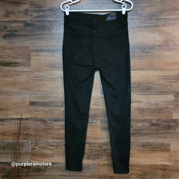 Madewell Jeans 28 Roadtripper Mid Rise Tummy Control Slimming Bennet Wash G7392 - Picture 2 of 14